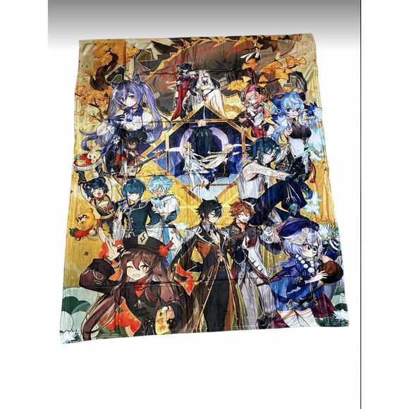 Anime Game Fleece Throw blanket 50"x60" - Picture 1 of 5